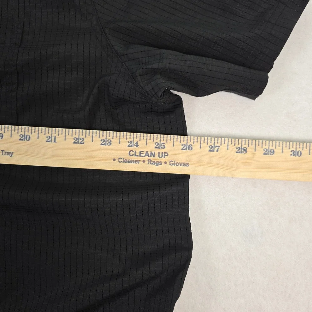 5.11‎ Tactical Mens XL Black Ripstop Short Sleeve Snap Button Down Shirt - Picture 5 of 7